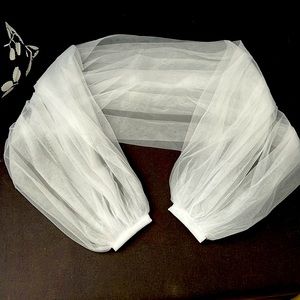 BRIDAL BRIDE TULLE SHAWL